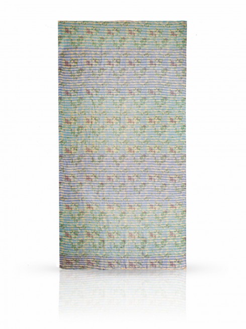 Палантин Женский SN-LAVEND.STRIPE/BLUE